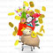 Sheep , NewYear's Ornaments And Shopping Cart　ひつじ,お正月飾りとショッピングカート