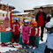 Chiara, Charline und Iian in der Skischule