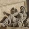 Statua del Nilo, fontana della Dea Roma (Matteo Bartolani su progetto di Michelangelo), piazza del Campidoglio, Roma