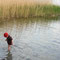 Outdoorpullover im Gebrauch