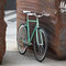 Bicicletta fissa Tiffany in esterno vista laterale