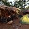 Camping in the village Tengani