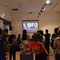 Friends of NALA watching the slide show