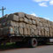 a truck loaded with tobacco