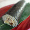 sushi wrapped in buckwheat noodles