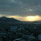 新五稜郭タワーから函館山を見る。（2007年2月）