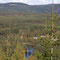 Aussichtspunkt oberhalb von Nya Skogsgården