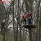 nette Leute Club im Kletterwald "tree2tree "April 2010