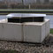 Isabel Katharina Sandig+Ralf Gottesleben "Betont", 2011, Flügel in Beton gegossen, Arboretum  Trautmann, Aktienstraße, Essen-Bedingrade