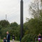 Rita McBride *1960, Carbon Obelisk, 2000, Emscherpark, Essen-Karnap