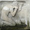 Brunnen am Frohnhauser Platz,  Relief