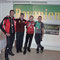 Three fatbikers winners with race director. René Aring, Toni Lund and Marco Nicoletti.