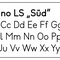 Dodolino LS Druckschrift Süd (Deutschland)