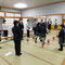 花の道をJrのお迎えで退場