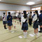 旗に礼