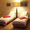 lits d'appoint possible dans le salon