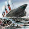 Titanic, Bild: public domain, commons.wikimedia.org, Willy Stöwer (koloriert)