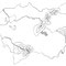 Fertige Karte des Kontinents Ruterion