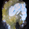 Kristall Stahlos (Gemälde: Acryl auf Karton, DIN A2)