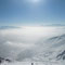 Blick zurück, tolles Licht- Wolkenspiel
