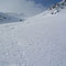 und die Nordseite im powder runter ..