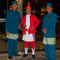Yogyakarta. Unsere Türsteher beim Hotel Melia Purosani. Eine lustige Truppe.