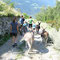 Fam. Deuber beim Eselwandern 08.2011