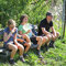 Fam. Deuber beim Eselwandern 08.2011