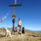 am Gipfelkreuz vom Piz Chavalatsch - 08.2012