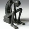 Patrice Moreau, sculpture : "Réflexion" Bronze. Fonderie d'Art Guillaume Couffignal