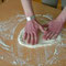 pulling dough