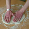 pulling dough