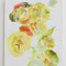 praying flowers　2024／アクリル、キャンバス／18.0×14.0cm　