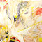「occur」　2012／パネル・綿布、油彩／53.0×53.0cm