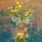 mirrorsⅣ　2025／アクリル、キャンバス／45.6×38.0cm　