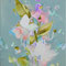 tiny garden Ⅱ　2025／アクリル、キャンバス／22.7×15.8cm　