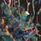 「 in the middle of the night」　2016／キャンバス、アクリル／27.3×22.0cm
