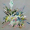 tiny garden Ⅰ　2025／アクリル、キャンバス／22.7×22.7cm　