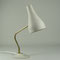 Bordslampa design och tillverkning ASEA. Lackerad metall och mässing. H.H. 40cm.