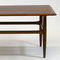 Soffbord design Kurt Österviig för Jason möbler. Teak. 127x73,5cm, H.55cm.