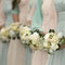Brautjungfern mit weißen Bouquets · Hochzeit NRW · harmonische & elegante Gruppenperspektive