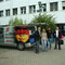Das Wahlmobil vor der TU Kaiserslautern