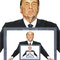 Io sono la legge (Silvio Berlusconi) | 2005 | Acryl auf Leinwand | 80 x 60 cm