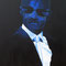 Man with a white waistcoat ( Wladimir Putin) | 2005 | Acrylic on canvas | 80 x 60 cm