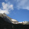 Blick von der Täschhütte in Richtung Alphubel.