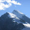 Allalinhorn 4027 m NO-Grat/W-Flanke Überschreitung.