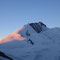 Rimpfischhorn 4199 m WSW-Grat.