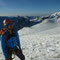 Blick zurück vom Hohbalmgletscher.