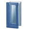 Design Pegasus R09 Glasbaustein 9x19 Glasstein 19x9,4x8 Glass Blocks glasbausteine Pegasus Dusche Duschwand Runde Wand Blau Blu Bleu Blue Vollsicht Smooth Clearview Lisse Glatt transparent Glass Blocks Briques de verre Bloques de vidrio Blocos de vidro Gl