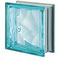 Pegasus Metalizzato Aquamarin Q19 Wolke Metallisiert Acquamarina Q19 O Met Wave Glasbausteine Glasstein Glass Blocks Glasblock Glass Blokker France Glasblokke Lasitiilet Briques Blocs de verre Sviss Glasblock Glasbaksteen België Glazen Bouwstenen Österrei